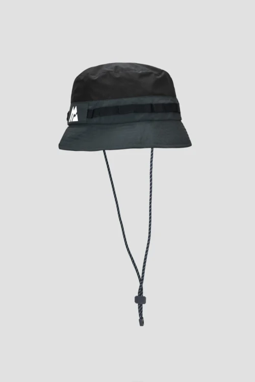 MTX Tech Bucket Hat - Black/Asphalt -Urban Sport Wear Store MTX TECH BUCKET HAT BLACK ASPHALT back side scaled