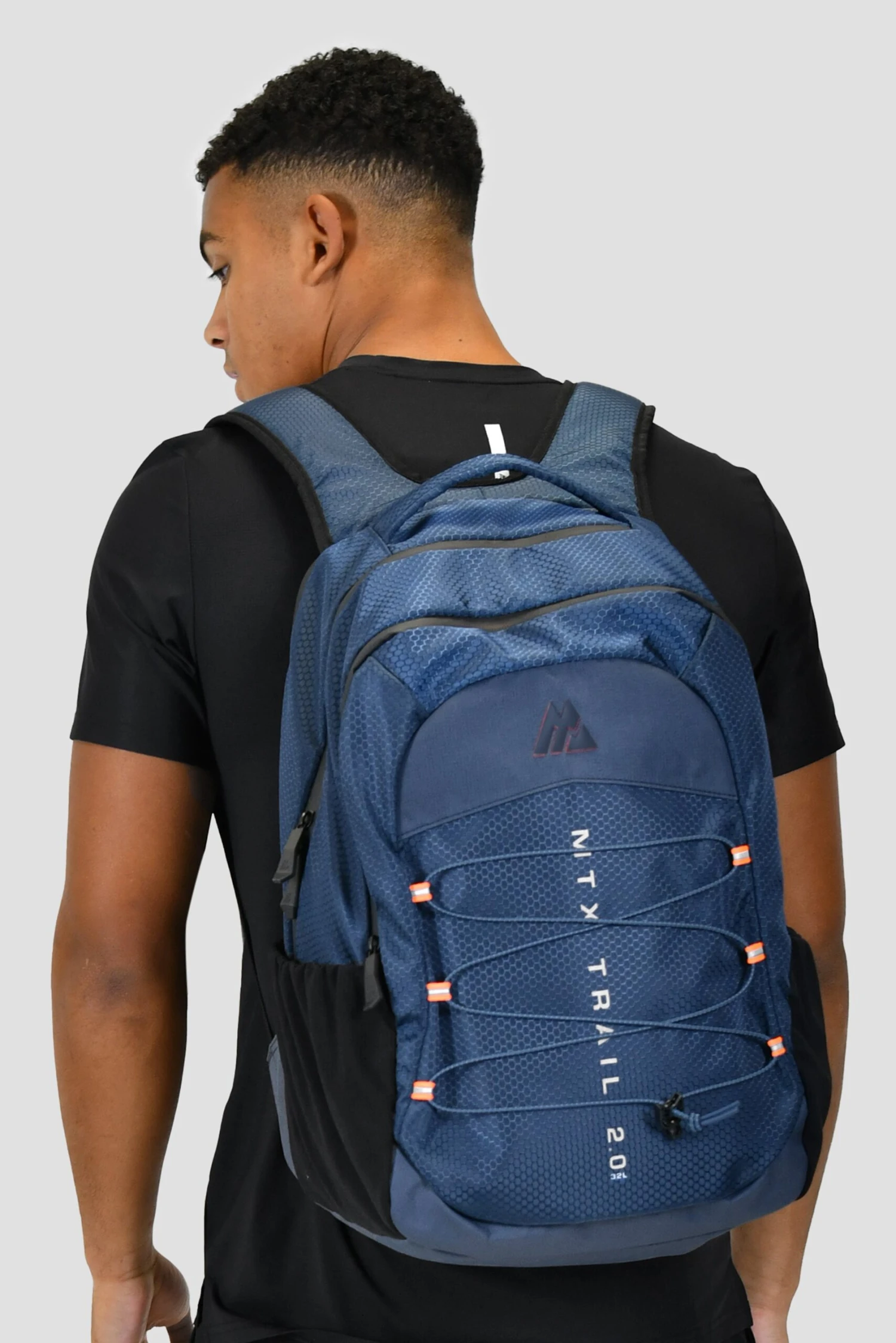 MTX Trail 2.0 32L Backpack - Midnight Blue/Fiery Orange 2 MTX Trail 2.0 32L Backpack - Midnight Blue/Fiery Orange - Image 2