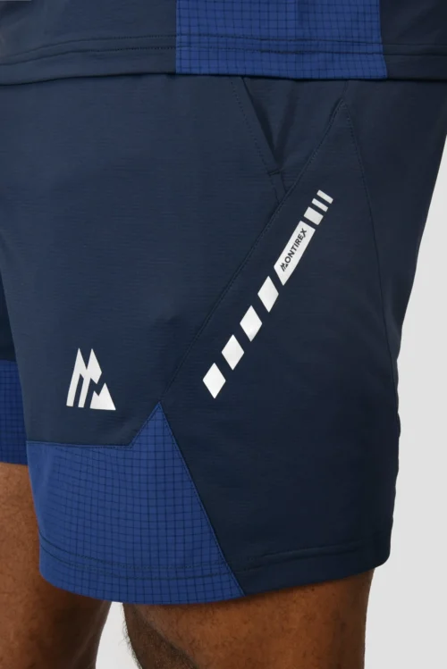 MTX Trail 2.0 Short - Midnight Blue/Marine Blue -Urban Sport Wear Store MTX TRAIL 2.0 SHORT MIDNIGHT BLUE MARINE BLUE side detail scaled