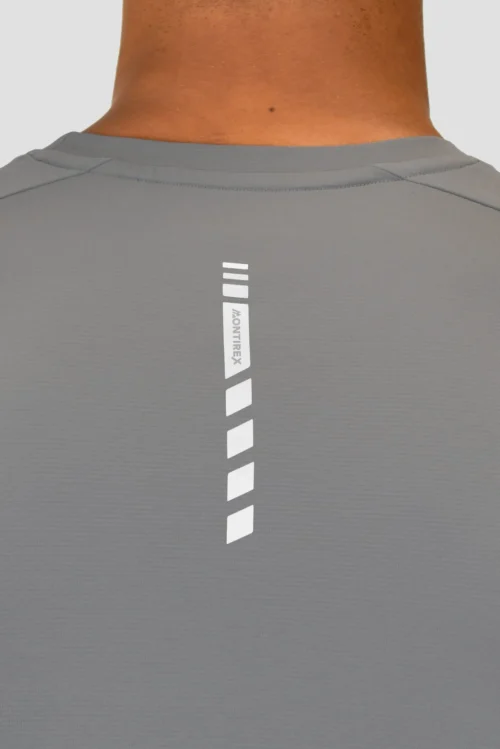 MTX Trail 2.0 T-Shirt - Cement Grey/Jet Grey 11 MTX Trail 2.0 T-Shirt - Cement Grey/Jet Grey -Urban Sport Wear Store MTX TRAIL 2.0 TEE CEMENT GREY JET GREY back detail scaled