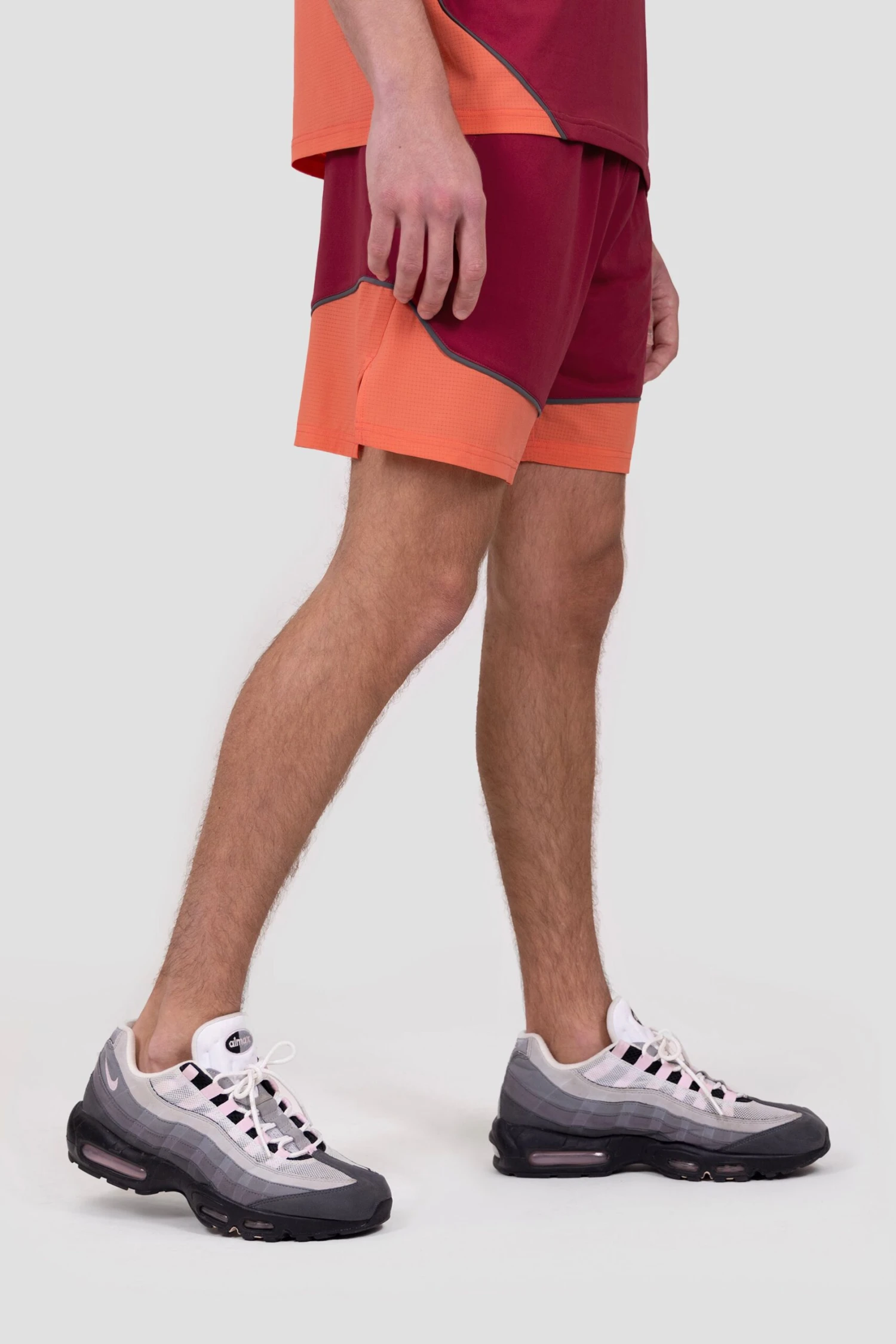 Sierra Short - Spiced Cherry/Coral/Cement Grey 2 Sierra Short - Spiced Cherry/Coral/Cement Grey - Image 2