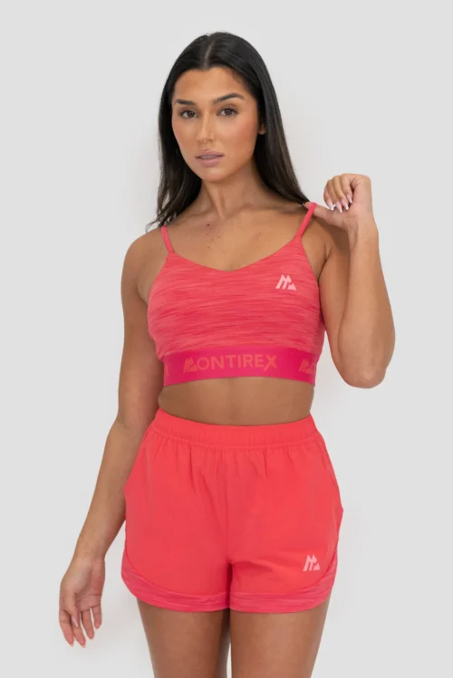 Women's Trail Bra - Pink Berry Multi