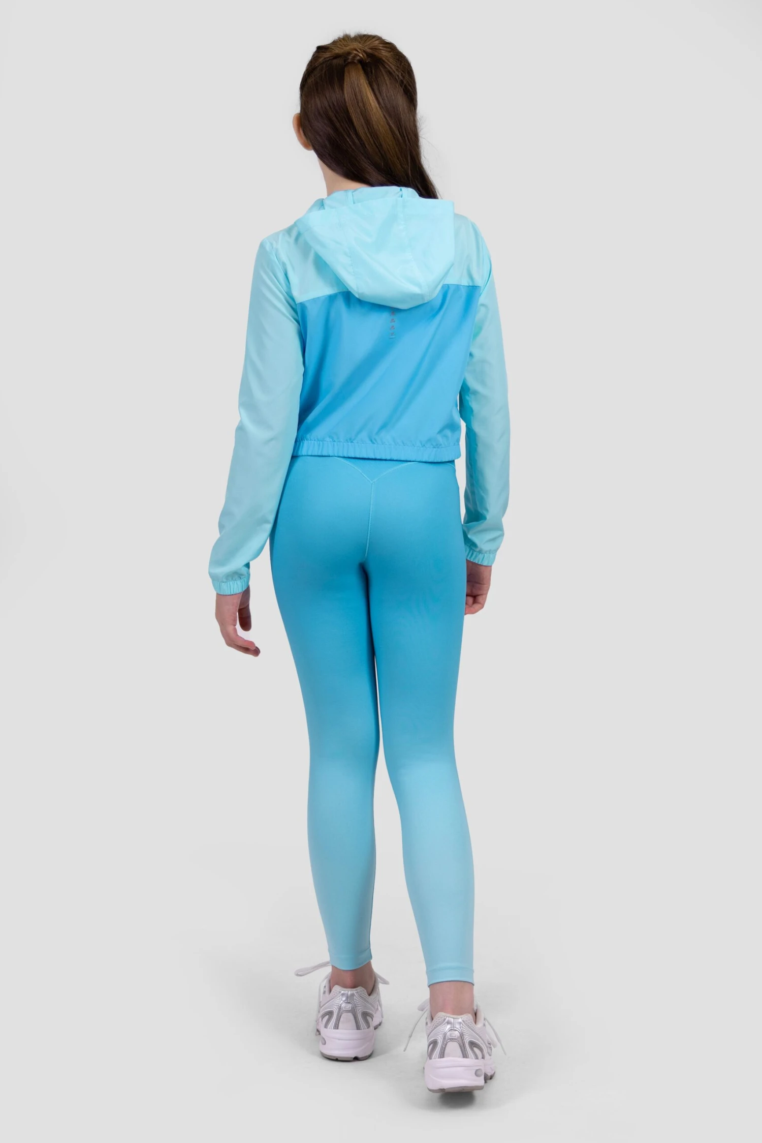 Girls Pace 2.0 Windbreaker - Summer Sky/Epsilon 4 Girls Pace 2.0 Windbreaker - Summer Sky/Epsilon - Image 4