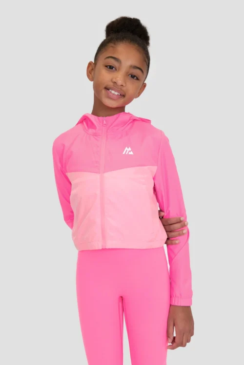 Girls Pace 2.0 Windbreaker - Fuchsia/Pink Sugar