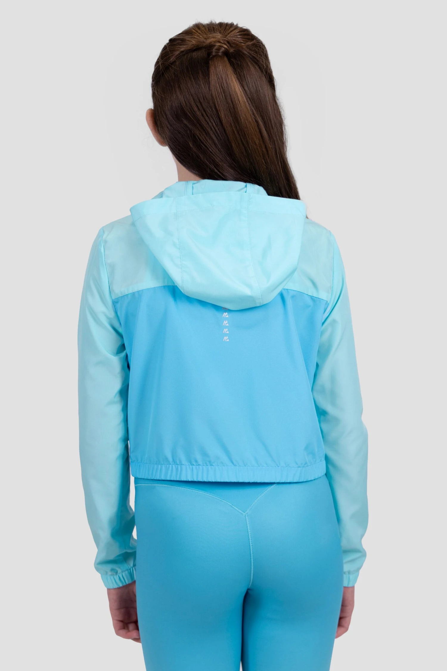 Girls Pace 2.0 Windbreaker - Summer Sky/Epsilon 2 Girls Pace 2.0 Windbreaker - Summer Sky/Epsilon - Image 2
