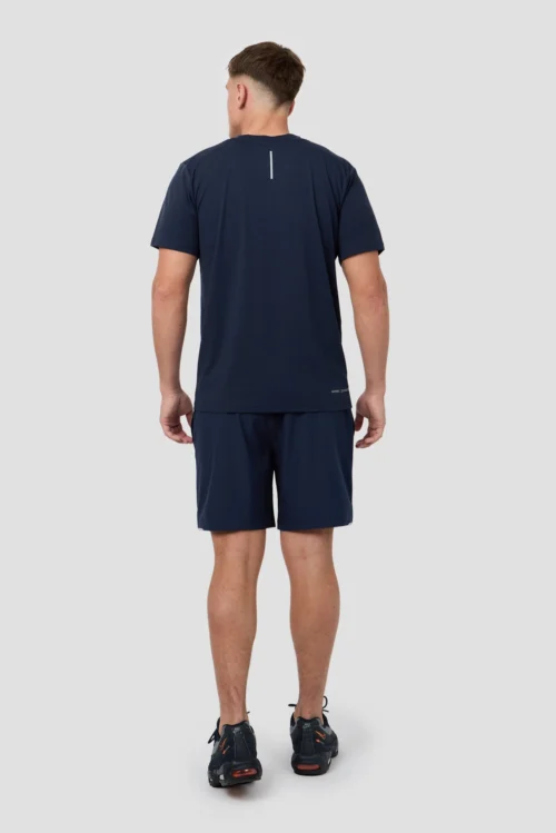 Peak Gridded Polartec® T-Shirt - Midnight Blue -Urban Sport Wear Store PEAK GRIDDED SHIRT BLACK IRIS 4 scaled