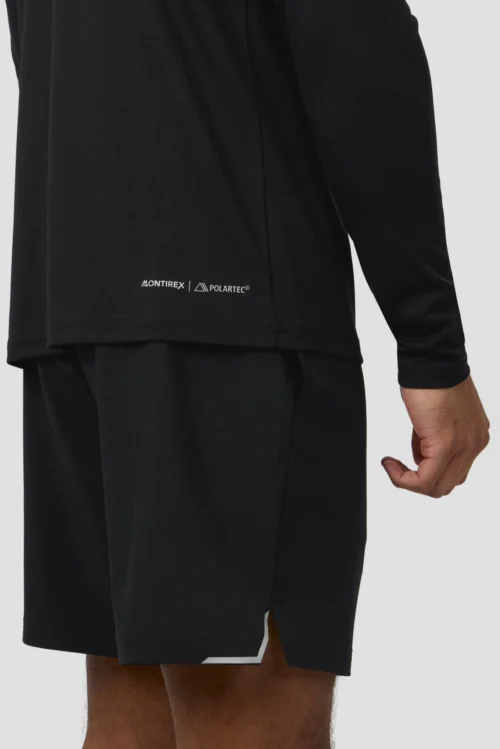 Peak Gridded Polartec® 1/4 Zip - Black -Urban Sport Wear Store PEAKGRIDDED 1 4ZIP BLACK 6 scaled