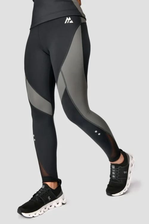 Power Panelled Legging - Black/Dark Slate Grey 11 Power Panelled Legging - Black/Dark Slate Grey -Urban Sport Wear Store POWERPANELLEDLEGGING Black DarkSlate side scaled