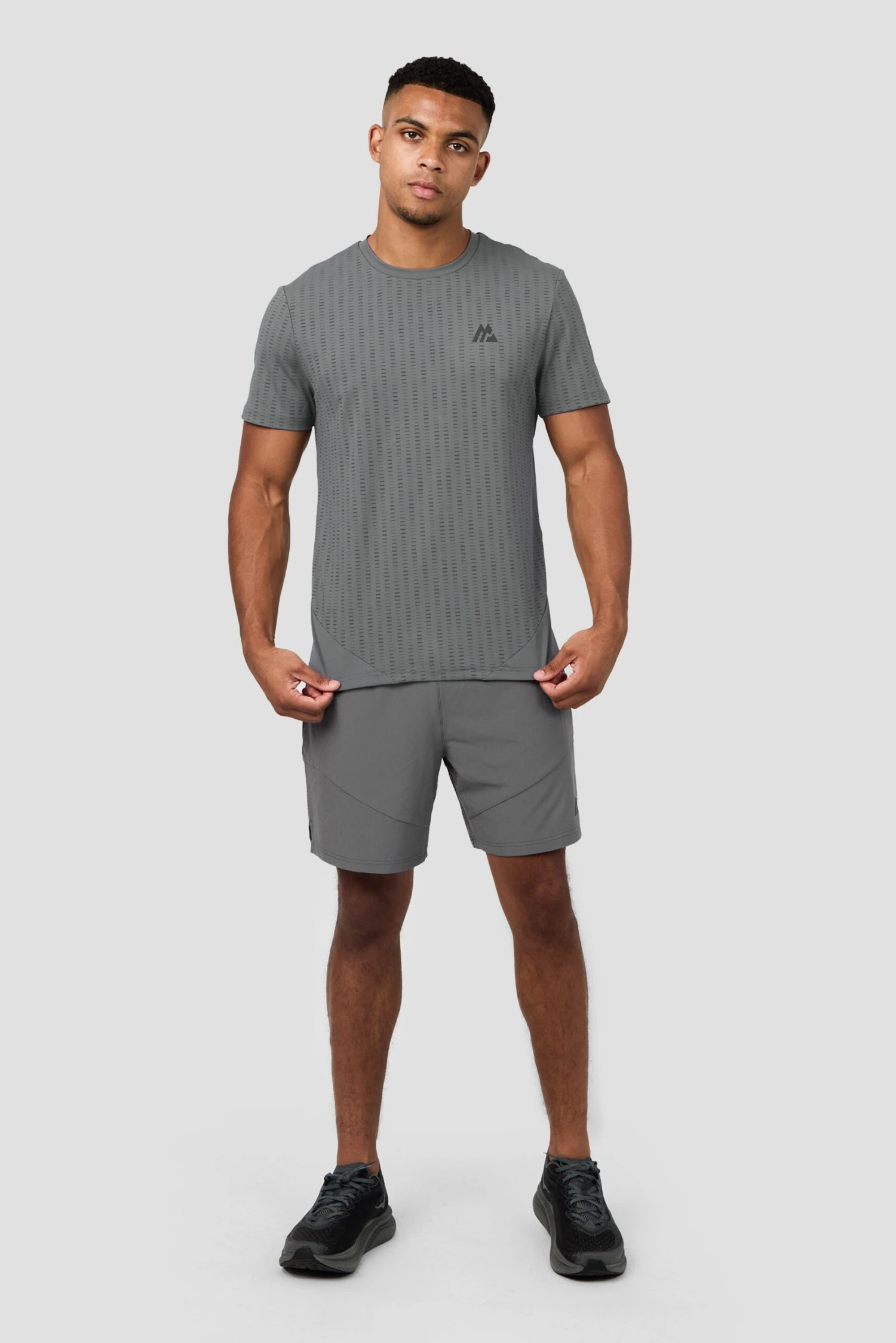MTX Run Tempo T-Shirt - Cement Grey 3 MTX Run Tempo T-Shirt - Cement Grey - Image 3