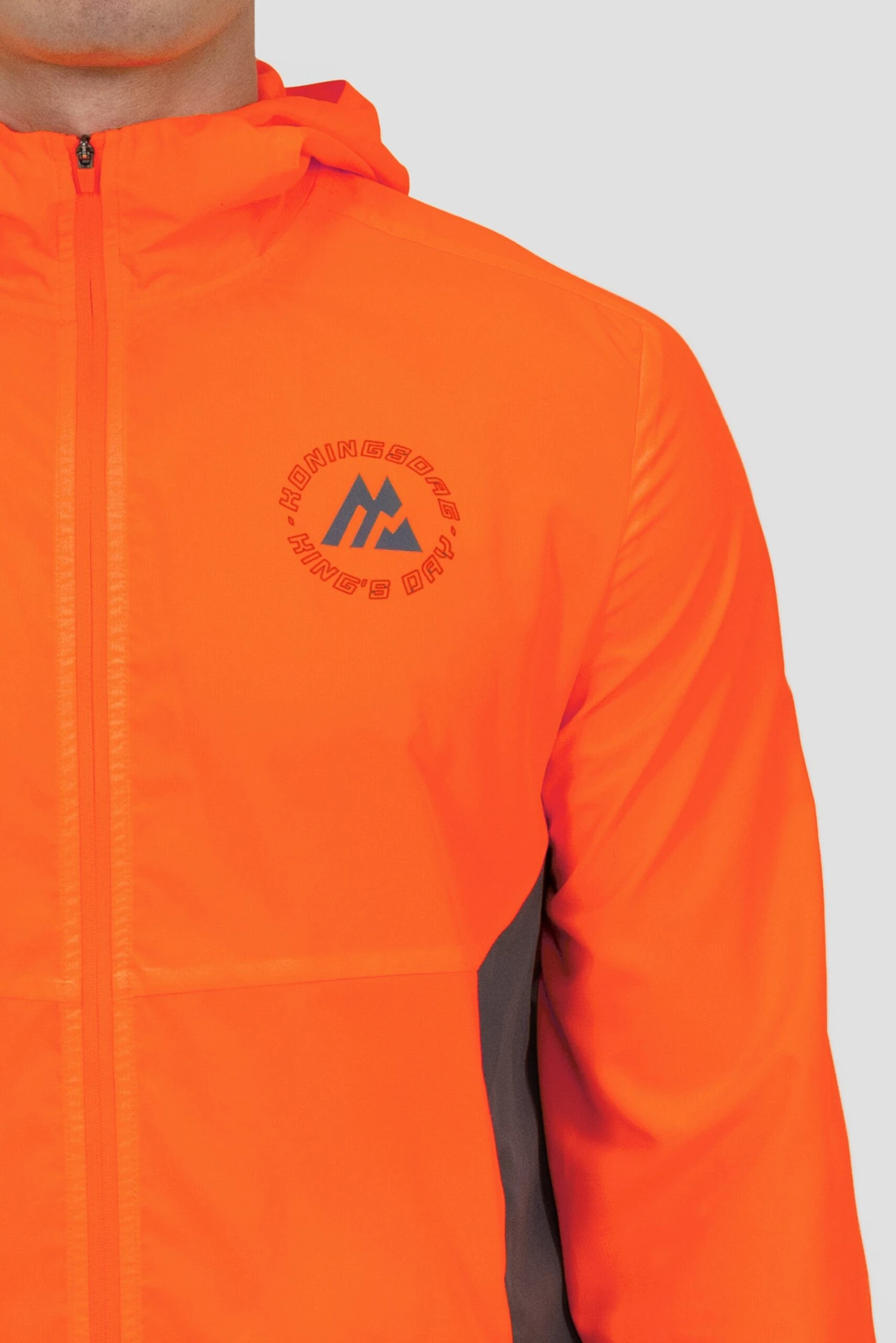 MTX King's Day Jacket - Fiery Orange/Cement Grey 5 MTX King's Day Jacket - Fiery Orange/Cement Grey - Image 5