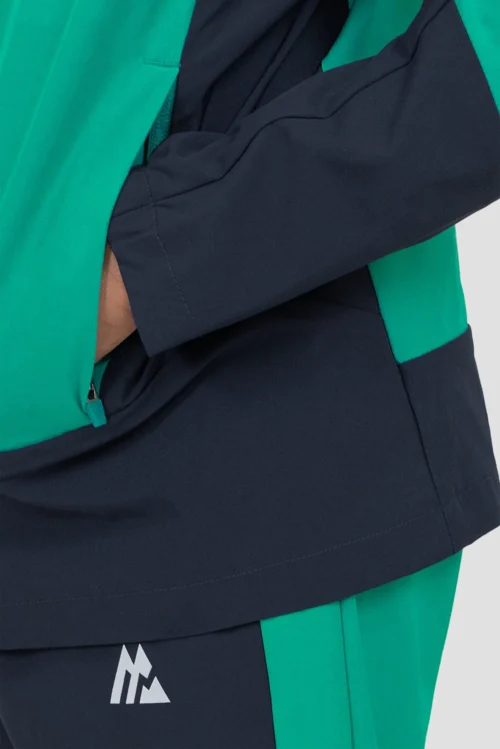 Boys Rush 2.0 Jacket - Aruba/Midnight Blue 13 Boys Rush 2.0 Jacket - Aruba/Midnight Blue -Urban Sport Wear Store RUSH 2.0 JACKET LAPIS BLACK IRIS close sleeve scaled