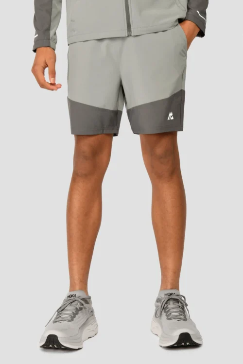 Junior Rush Running Short - Cement Grey/Platinum Grey 8 Junior Rush Running Short - Cement Grey/Platinum Grey -Urban Sport Wear Store RUSH RUNNING SHORT CEMENT GREY PLATINUM GREY front scaled