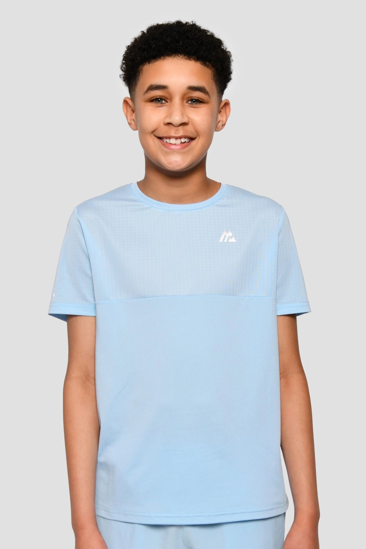 Junior Rush Running T-Shirt - Argentinian Blue 1 Junior Rush Running T-Shirt - Argentinian Blue