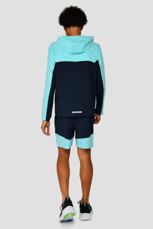 Junior Rush Running Short - Neon Sky/Midnight Blue -Urban Sport Wear Store RUSHRUNNINGSHORT NEONSKY MIDNIGHTBLUE fullback scaled