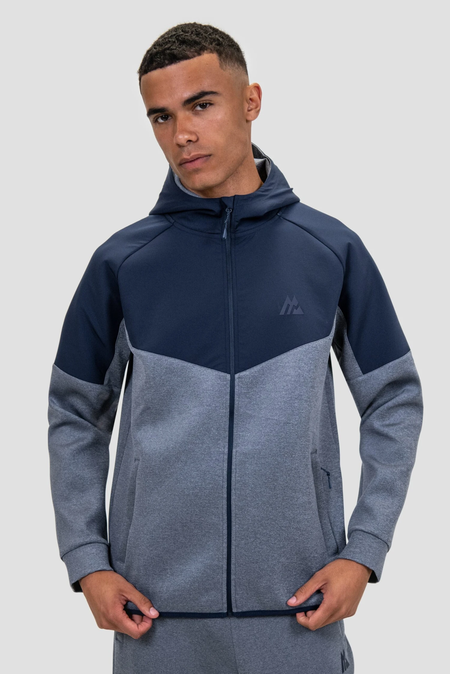 Recover Fleece Hood - Midnight Blue 1 Recover Fleece Hood - Midnight Blue