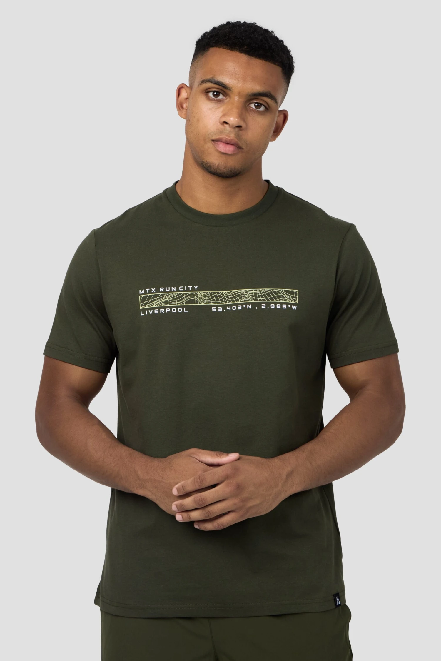 Liverpool Coordinates T-Shirt - Elm 1 Liverpool Coordinates T-Shirt - Elm