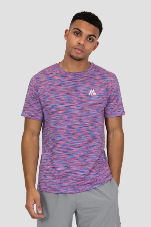 Trail T-Shirt - Pink/Blue