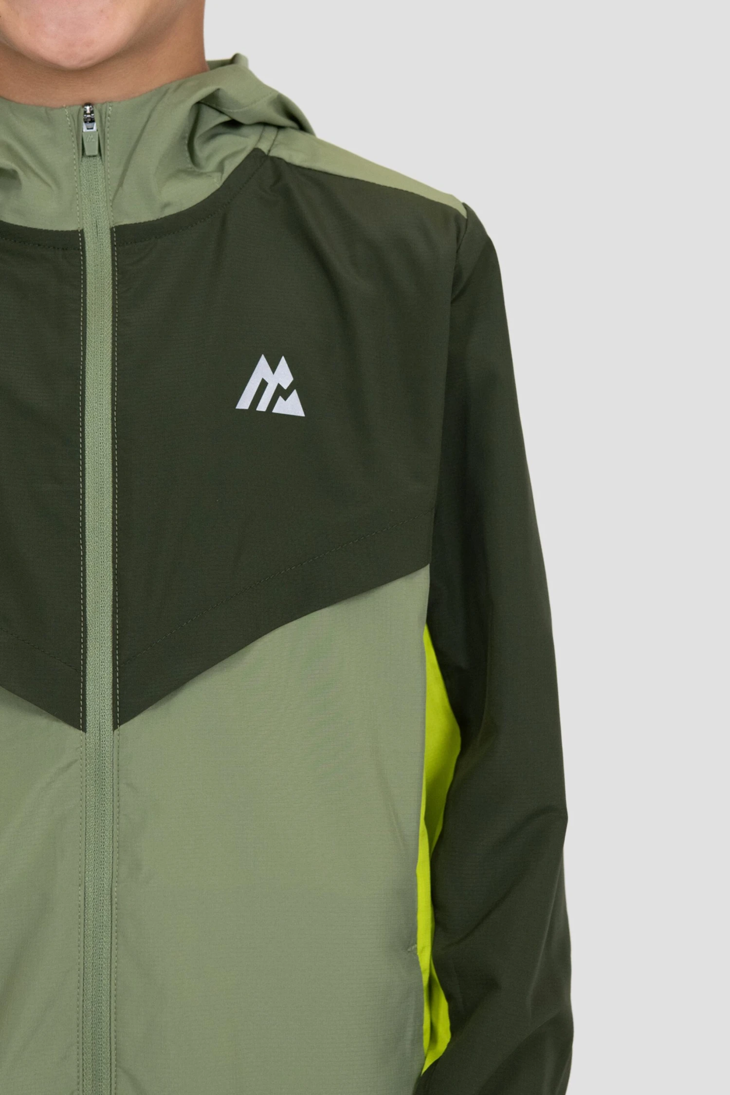 Boys Speed 2.0 Windbreaker - Fleck/Elm/Electric Lime 6 Boys Speed 2.0 Windbreaker - Fleck/Elm/Electric Lime - Image 6