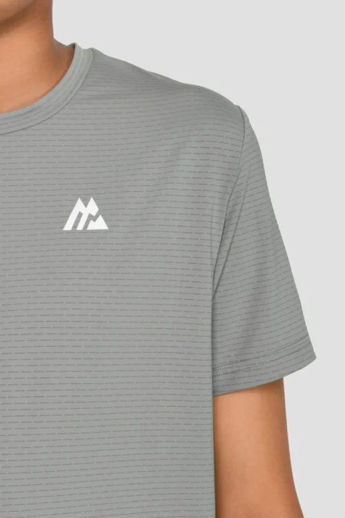 Junior Speed T-Shirt - Platinum Grey -Urban Sport Wear Store SPEED TEE PLATINUM GREY logo scaled