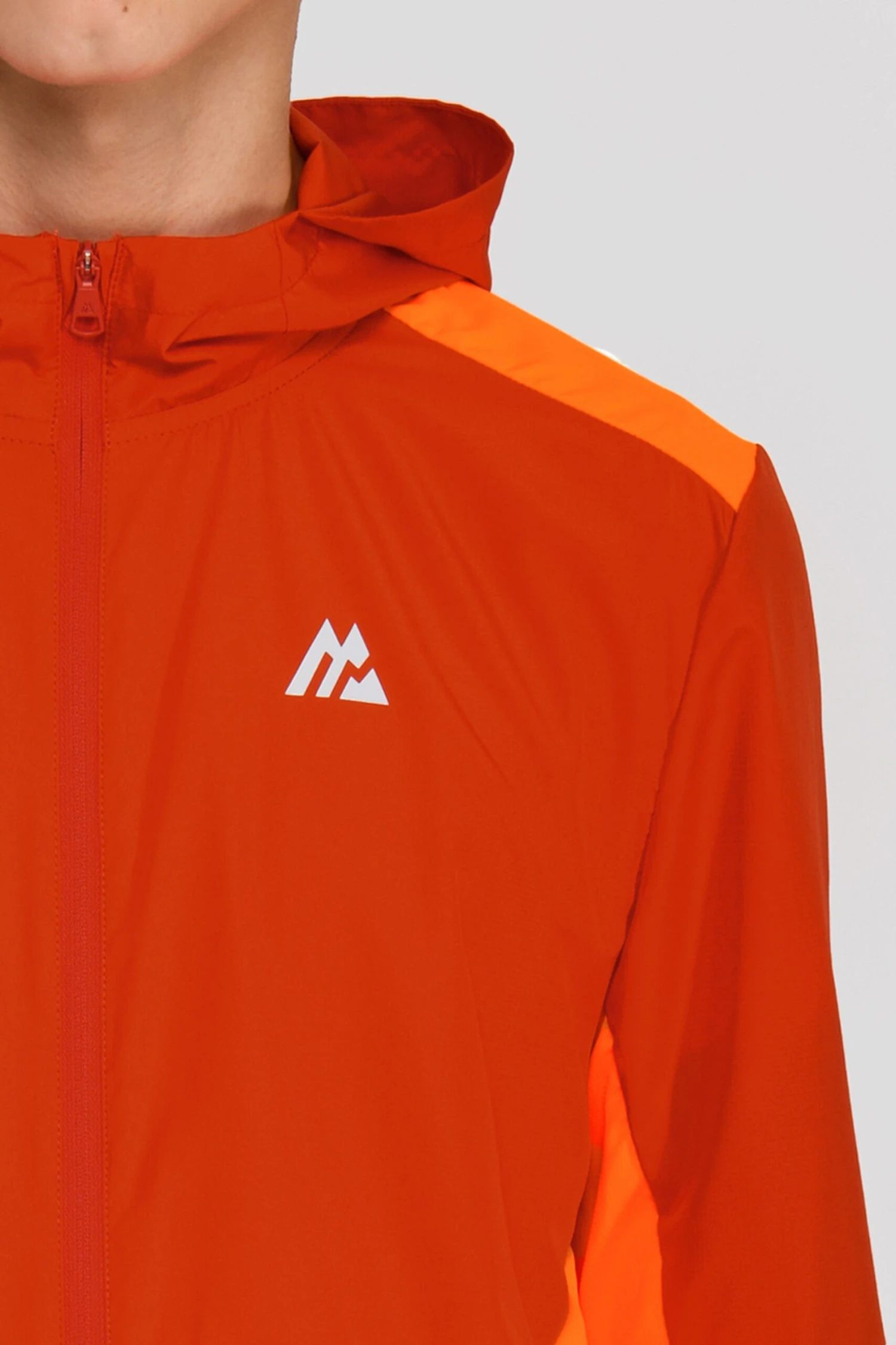 Junior Speed Windbreaker - Cardinal Red/Fiery Orange 7 Junior Speed Windbreaker - Cardinal Red/Fiery Orange - Image 7