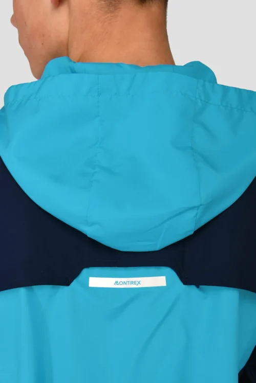 Junior Speed Windbreaker - Midnight Blue/Maya Blue 7 Junior Speed Windbreaker - Midnight Blue/Maya Blue -Urban Sport Wear Store SPEED WINDBREAKER MIDNIGHT BLUE MAYA BLUE back detail scaled