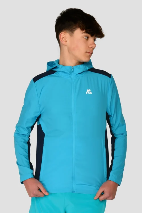 Junior Speed Windbreaker - Midnight Blue/Maya Blue