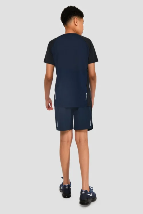 Junior Sprint T-Shirt - Midnight Blue/Space Blue -Urban Sport Wear Store SPRINT TEE MIDNIGHT BLUE SPACE BLUE back scaled