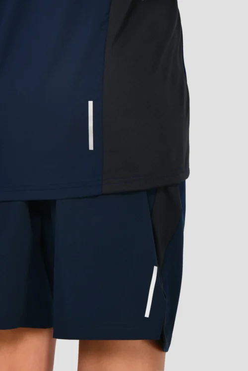 Junior Sprint T-Shirt - Midnight Blue/Space Blue -Urban Sport Wear Store SPRINT TEE MIDNIGHT BLUE SPACE BLUE reflective detail scaled