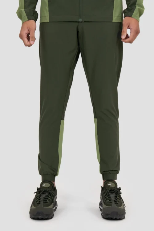 Torrent Pant - Elm/Orchard -Urban Sport Wear Store STORE TORRENT PANT GREEN close front scaled