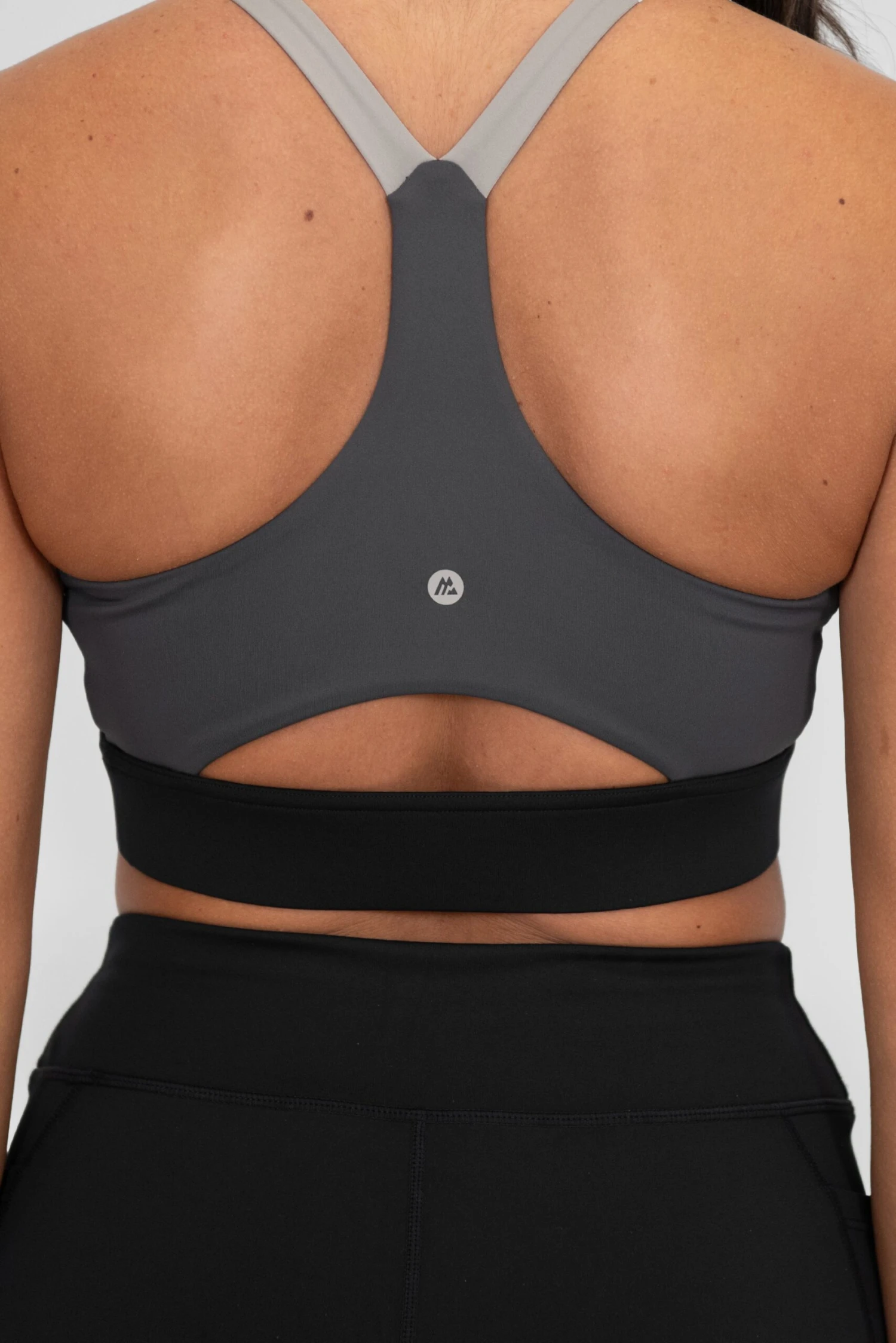 Stride Sports Bra - Black/Basalt/Asphalt 5 Stride Sports Bra - Black/Basalt/Asphalt - Image 5