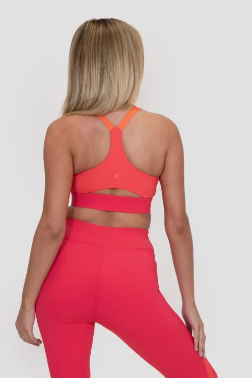Stride Sports Bra - Strawberry Soda/Montipora/Pink Sherbet 8 Stride Sports Bra - Strawberry Soda/Montipora/Pink Sherbet -Urban Sport Wear Store STRIDE BRA RASPBERRY LIVING CORAL PARADISE PINK Close Back scaled