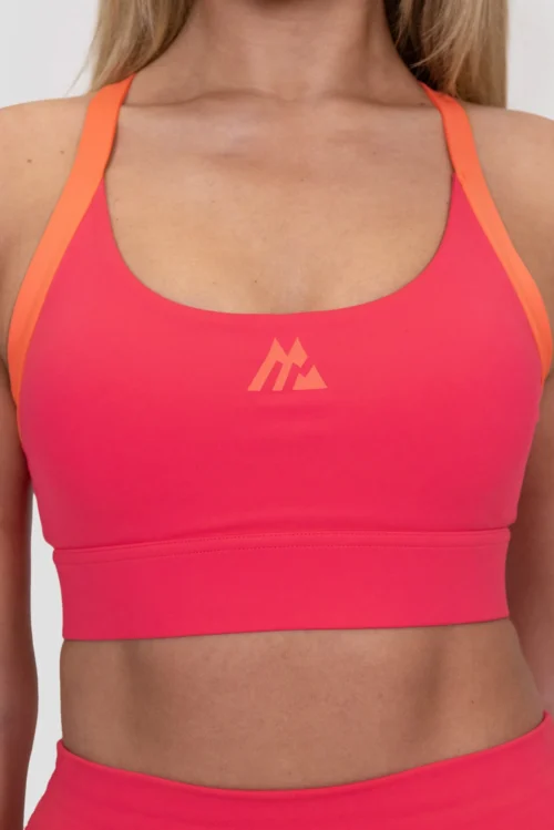 Stride Sports Bra - Strawberry Soda/Montipora/Pink Sherbet 7 Stride Sports Bra - Strawberry Soda/Montipora/Pink Sherbet -Urban Sport Wear Store STRIDE BRA RASPBERRY LIVING CORAL PARADISE PINK Logo scaled