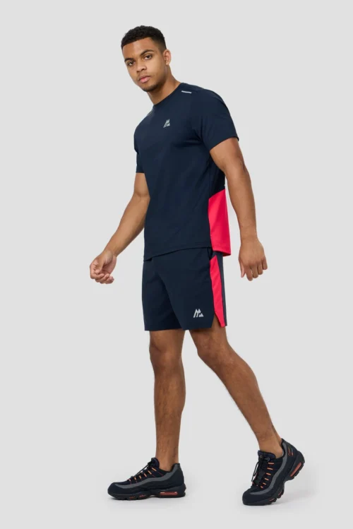 Strike Short - Midnight Blue/Shocking Pink -Urban Sport Wear Store STRIKE SHORT BLUE PINK 5 scaled