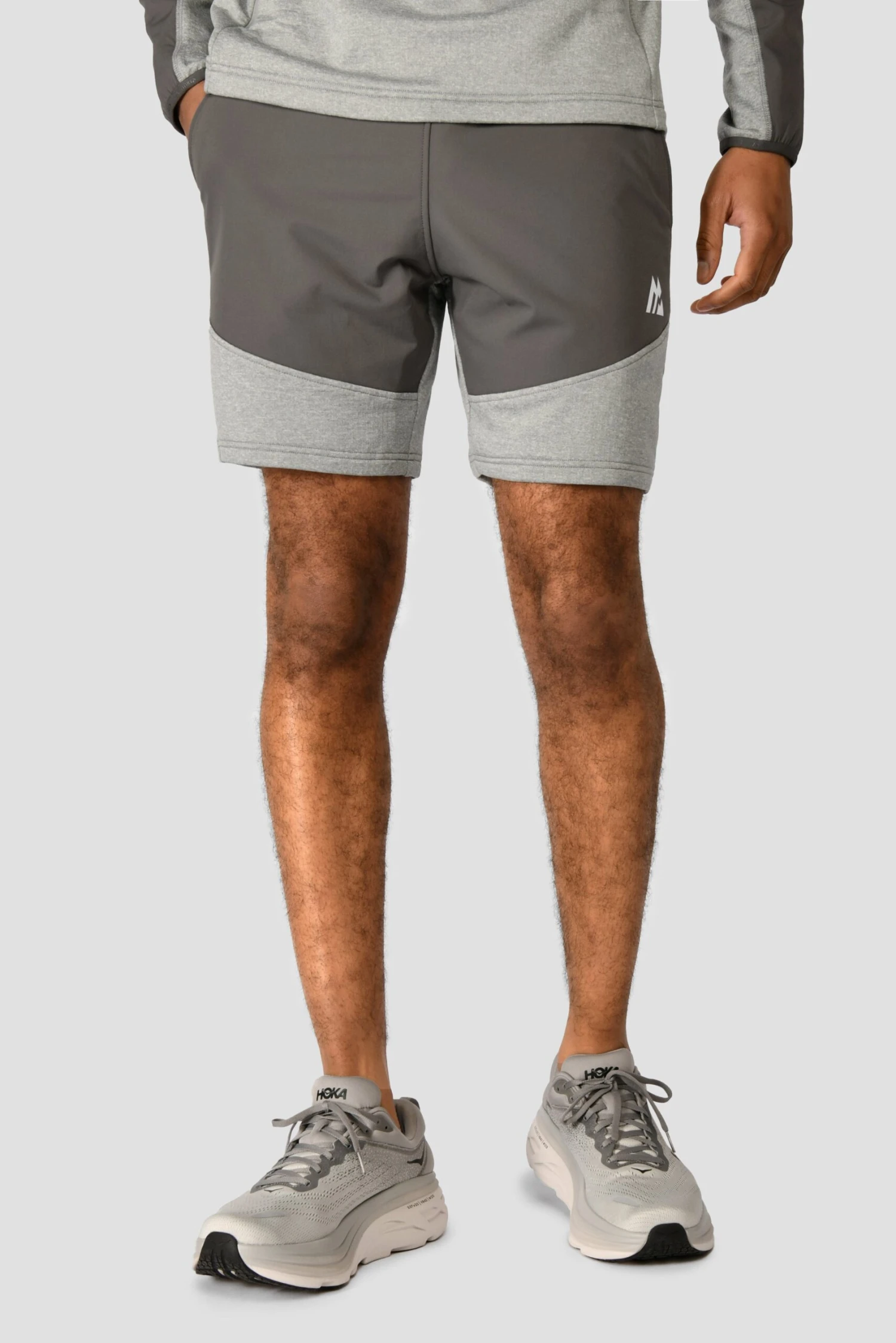 Summit Poly Short - Platinum Grey Marl/Cement Grey 5 Summit Poly Short - Platinum Grey Marl/Cement Grey - Image 5