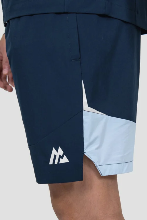 Surge 2.0 Short - Midnight Blue/Summer Mist -Urban Sport Wear Store SURGE 2.0 SHORT SKYWAY BLACK IRIS close logo scaled