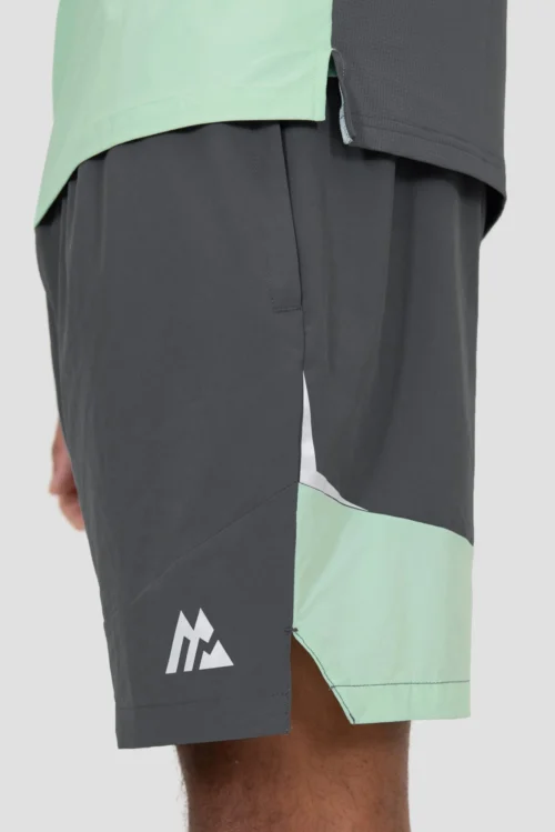Surge 2.0 Short - Slate Grey/Sea Foam -Urban Sport Wear Store SURGE SHORT SLATE GREY SEA FOAM back detail scaled