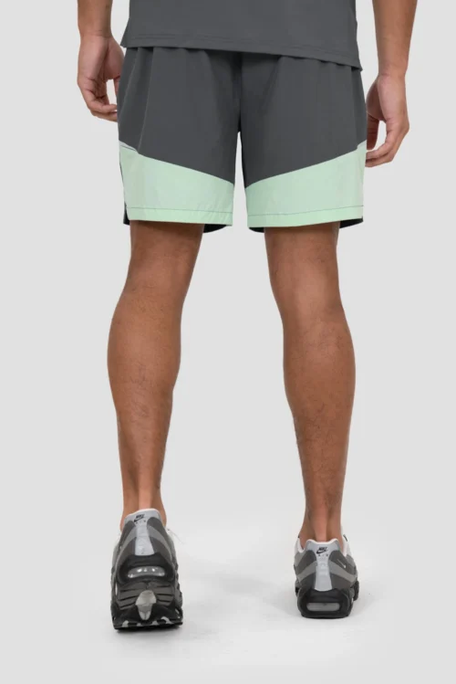 Surge 2.0 Short - Slate Grey/Sea Foam -Urban Sport Wear Store SURGE SHORT SLATE GREY SEA FOAM close back scaled