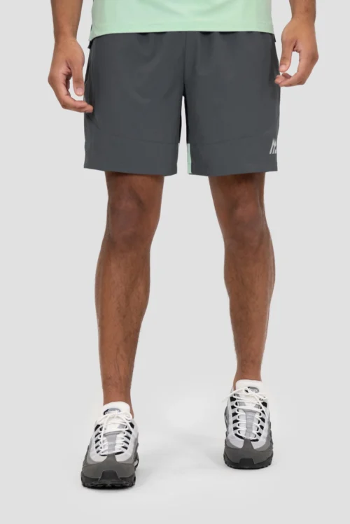 Surge 2.0 Short - Slate Grey/Sea Foam -Urban Sport Wear Store SURGE SHORT SLATE GREY SEA FOAM close front scaled