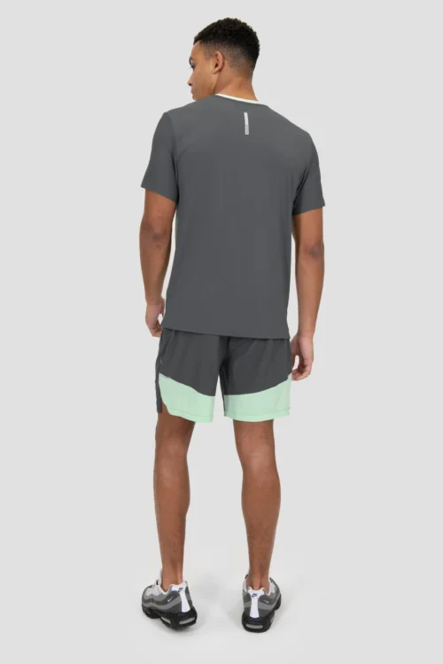 Surge 2.0 Short - Slate Grey/Sea Foam -Urban Sport Wear Store SURGE SHORT SLATE GREY SEA FOAM full back scaled