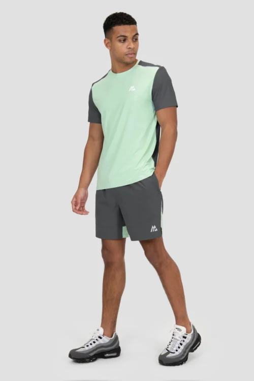 Surge 2.0 Short - Slate Grey/Sea Foam -Urban Sport Wear Store SURGE SHORT SLATE GREY SEA FOAM full front scaled