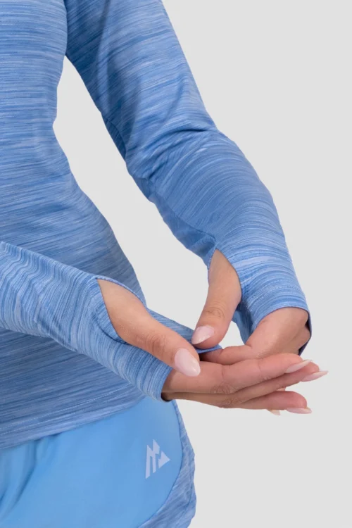 Women's Trail 1/4 Zip - Blue Multi 11 Women's Trail 1/4 Zip - Blue Multi -Urban Sport Wear Store TRAIL 1 4 ZIP AZURE BLUE 6 scaled