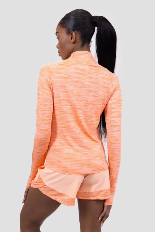Women's Trail 1/4 Zip - Coral/Peach -Urban Sport Wear Store TRAIL 1 4 ZIP PEACH NECTAR MELON PAPAYA PUNCH 2 scaled