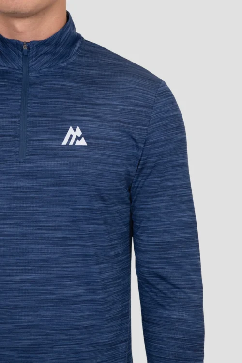 Trail 1/4 Zip - Navy Multi -Urban Sport Wear Store TRAIL 2.0 1 4 ZIP ESTATE BLUE SET SAIL TRUE NAVY logo scaled