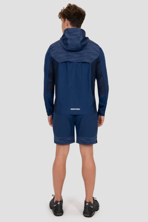 Trail Panel Short - Navy Multi -Urban Sport Wear Store TRAIL 2.0 SHORT ESTATE BLUE SET SAIL TRUE NAVY full back scaled
