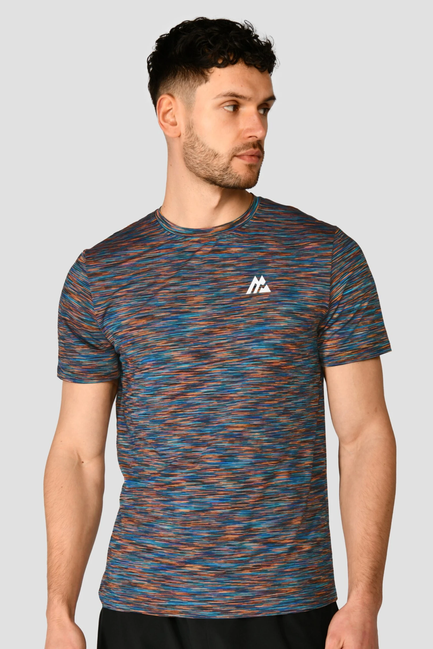 Trail 2.0 T-Shirt - Black/Blue/Orange 1 Trail 2.0 T-Shirt - Black/Blue/Orange