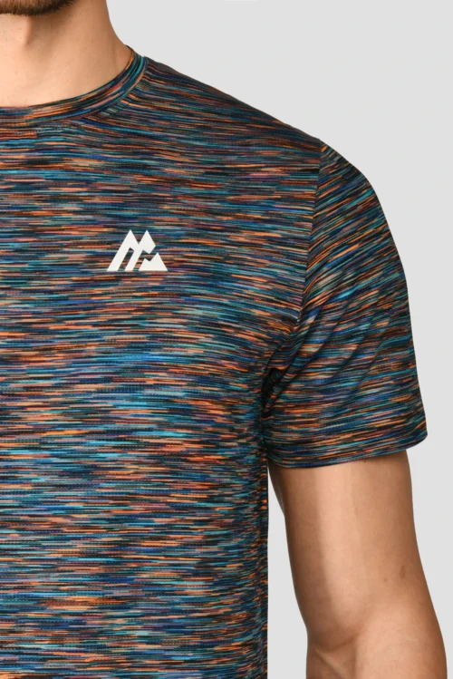 Trail 2.0 T-Shirt - Black/Blue/Orange 9 Trail 2.0 T-Shirt - Black/Blue/Orange -Urban Sport Wear Store TRAIL 2.0 TEE SAFETY ORANGE MAYA BLUE COBALT SPACE BLUE BLACK logo scaled