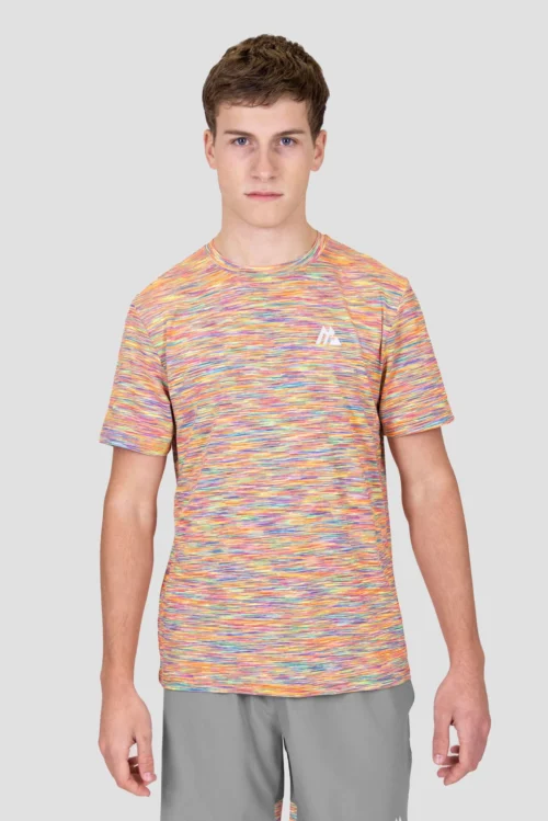 Trail T-Shirt - Blue/Pink/Orange
