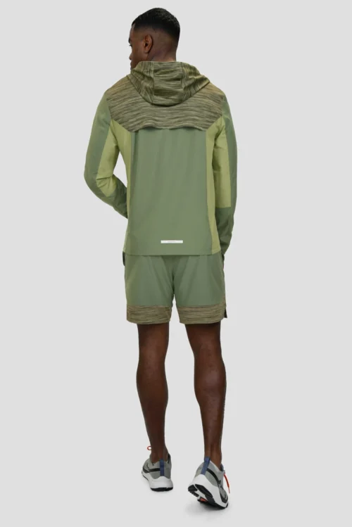 Trail Windbreaker - Khaki Green Multi -Urban Sport Wear Store TRAIL 3.0 WINDBREAKER KHAKI GREEN MULTI back scaled