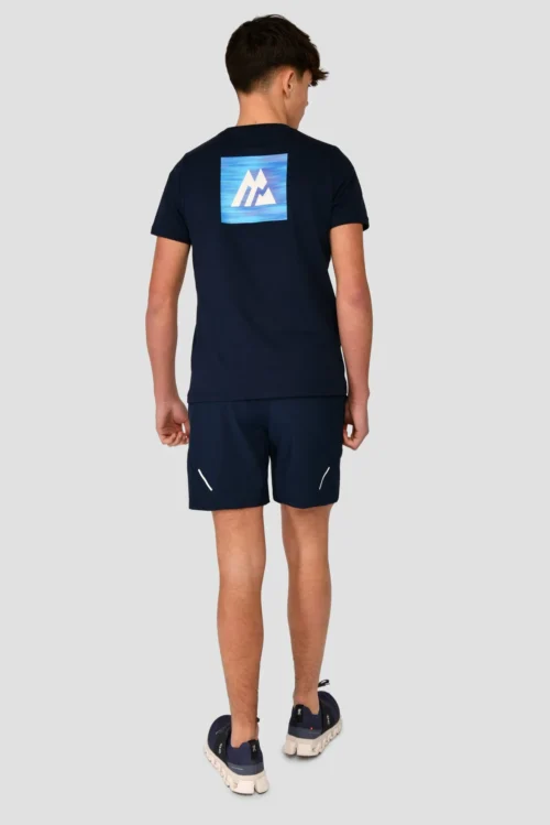 Junior Trail Box T-Shirt - Midnight Blue -Urban Sport Wear Store TRAIL BOX TEE MIDNIGHT BLUE back scaled