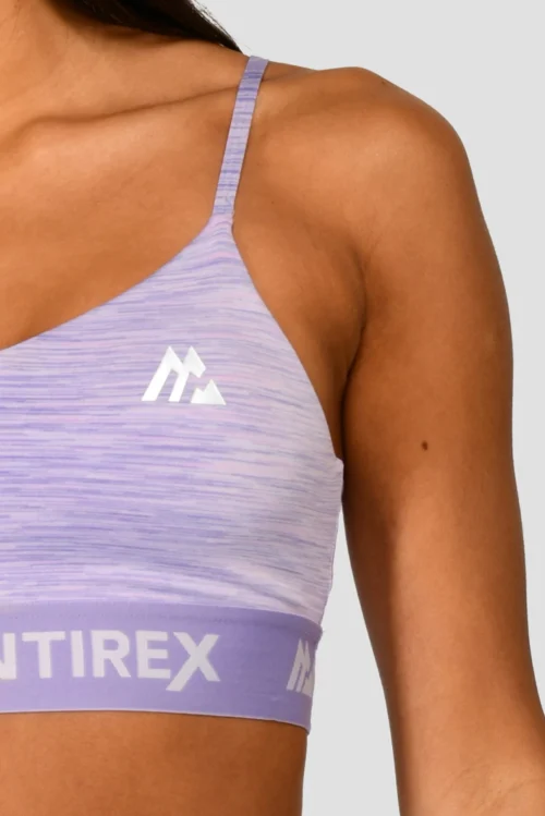 Trail Icon Bra Top - Lilac Multi -Urban Sport Wear Store TRAIL ICON BRA TOP LILAC BLOOM MAGNOLIA PEARLY HEATHER AMETHYST logo detail scaled